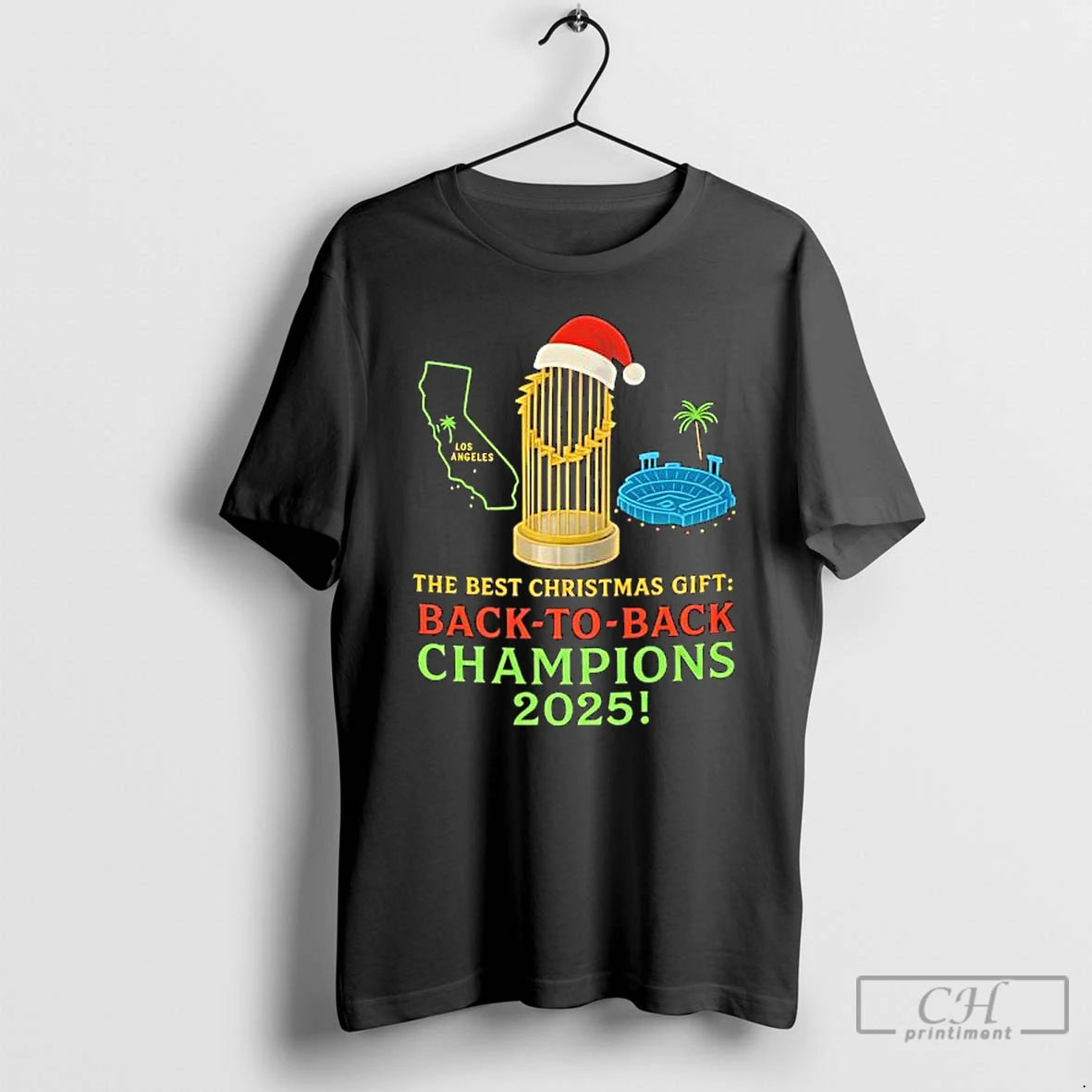 Premium Los Angeles Dodgers The Best Christmas Gift Back To Back Champions 2025 T Shirts Hoodie, Sweatshirt | InkNestWear.com