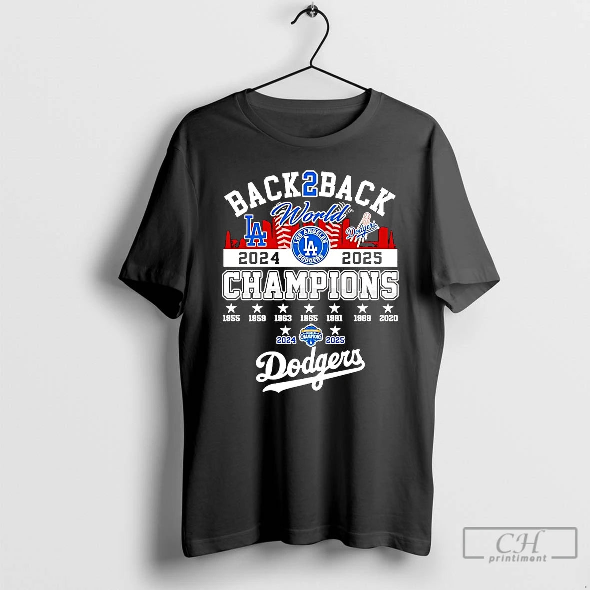 Premium Los Angeles Dodgers Back 2 Back 2025 World Series Champions T Shirts Hoodie, Sweatshirt | InkNestWear.com