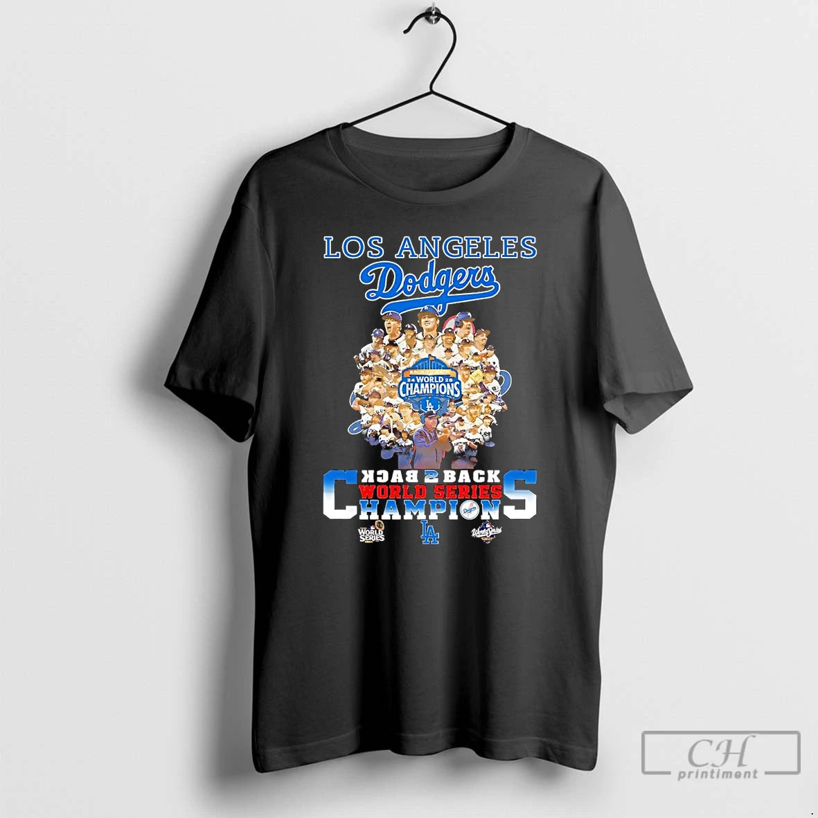 Premium Los Angeles Dodgers Back To Back World Series Champions T Shirts Hoodie, Sweatshirt | InkNestWear.com
