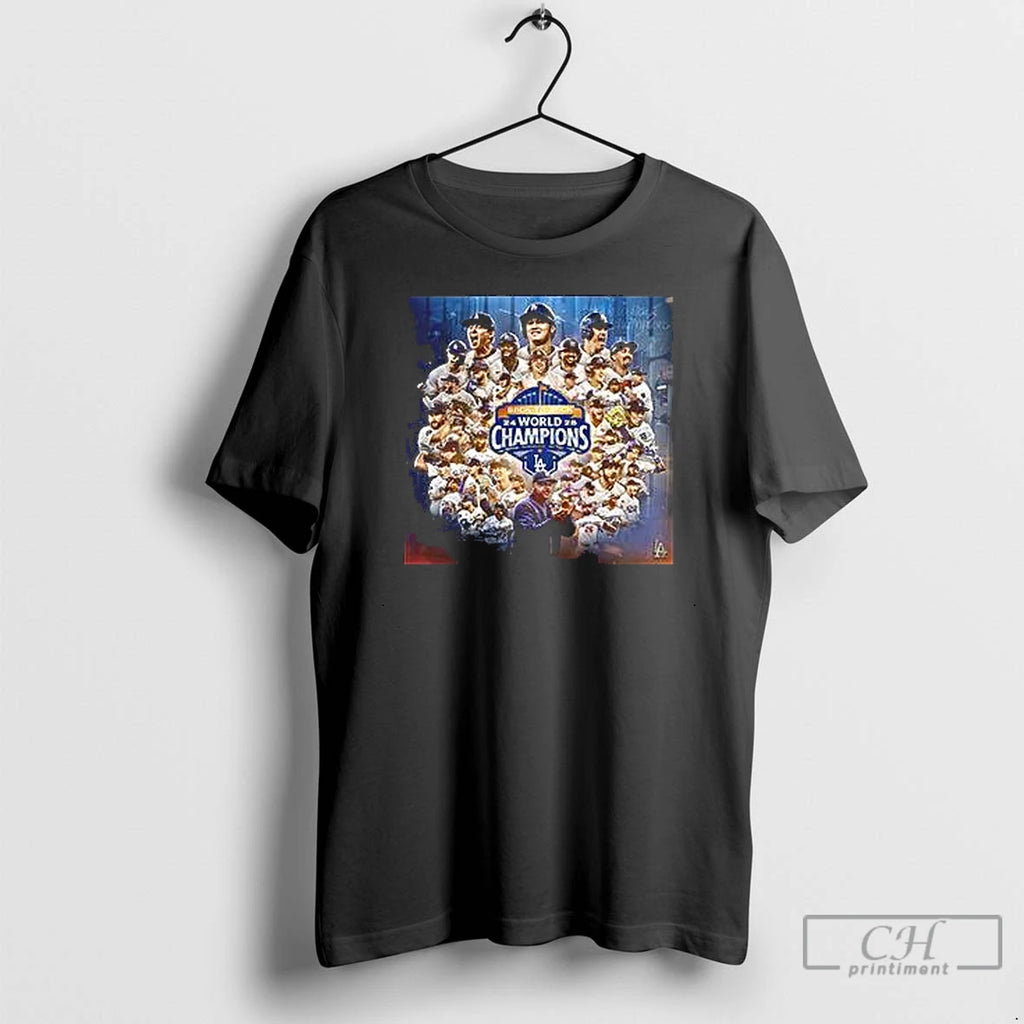 Premium Los Angeles Dodgers Back To Back World Champions 2024 2025 Team Players T Shirts Hoodie, Sweatshirt | InkNestWear.com
