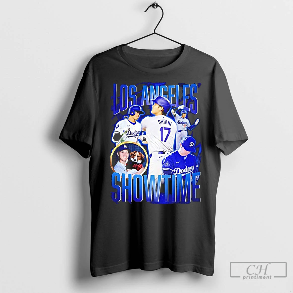 Premium Los Angeles Showtime Shohei 90s Bootleg T-Shirts, Hoodie, Sweatshirt | InkNestWear.com