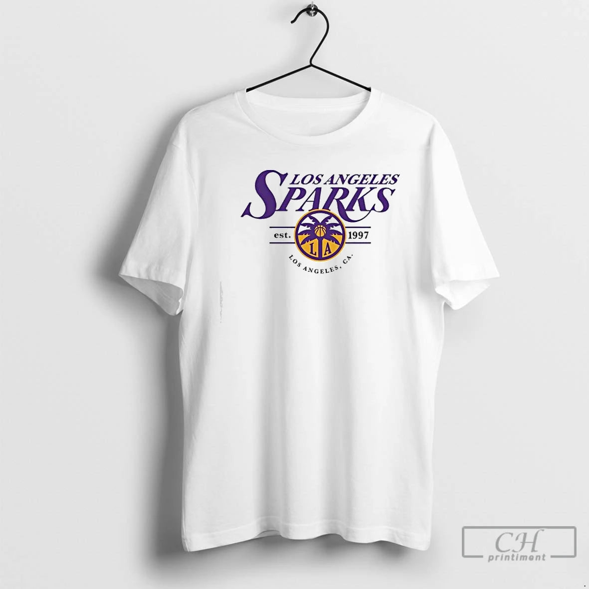 Premium Los Angeles Sparks Est 1977 Los Angeles Ca T Shirts Hoodie, Sweatshirt | InkNestWear.com