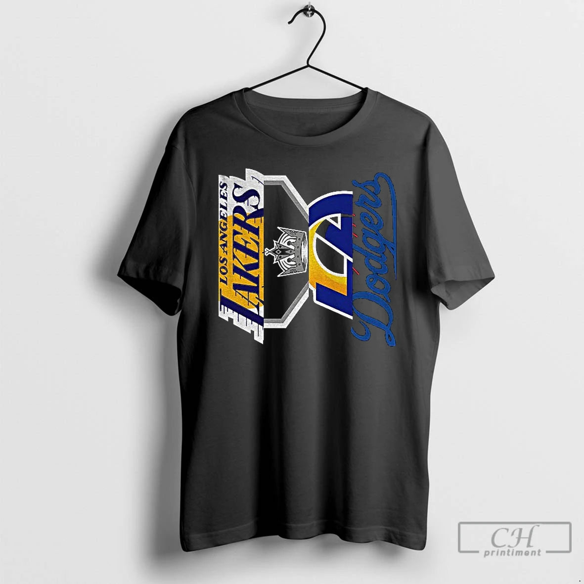 Premium Los Angeles Teams Dodgers Kings Lakers And Rams Logo T Shirts Hoodie, Sweatshirt | InkNestWear.com