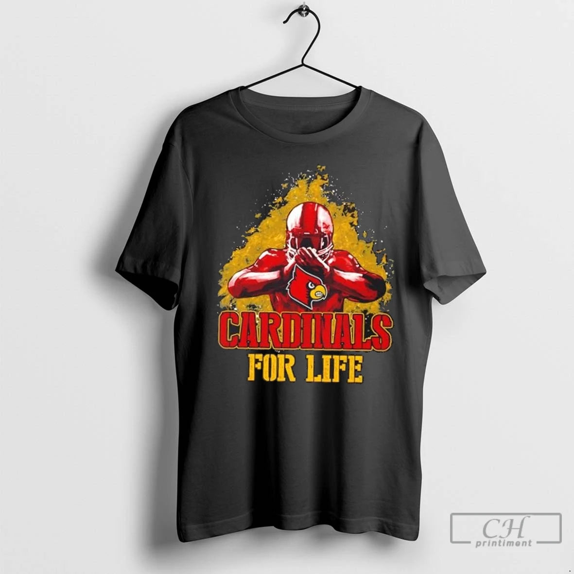 Premium Louisville Cardinals Football For Life T-Shirts, Hoodie, Sweatshirt | InkNestWear.com