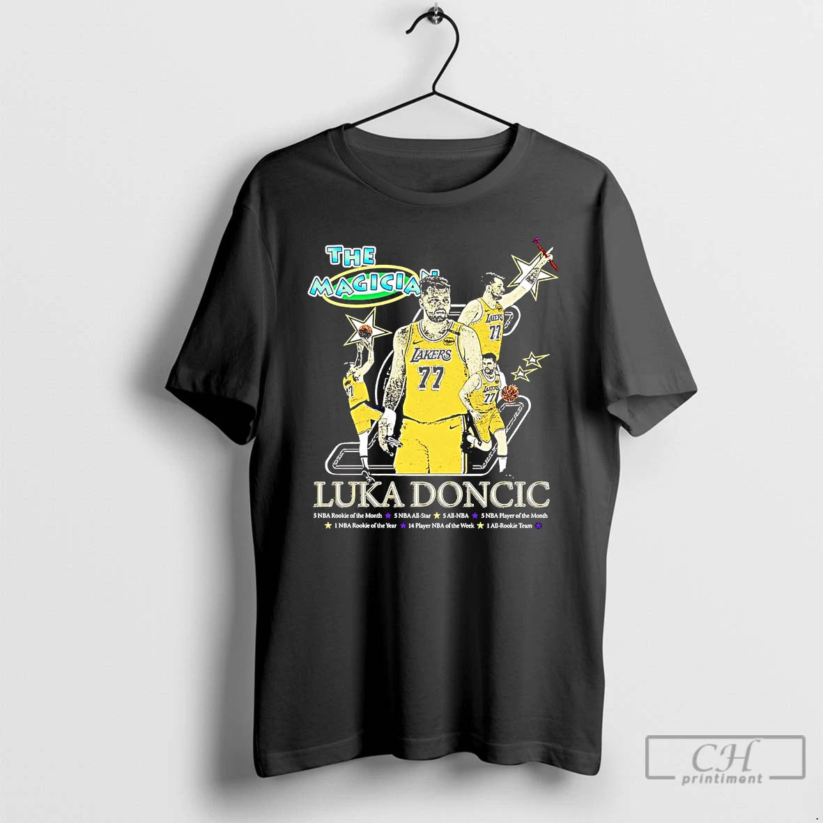 Premium Luka Doncic The Magician Lakers T Shirts Hoodie, Sweatshirt | InkNestWear.com