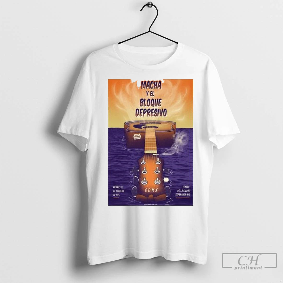 Premium Macha Y El Bloque Depresivo Feb 13 2026 Mexico Circle White T-Shirts, Hoodie, Sweatshirt | InkNestWear.com