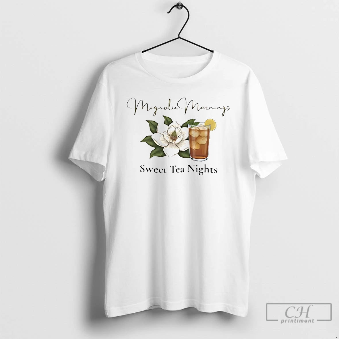 Premium Magnolia Mornings Sweat Tea Nights T Shirts Hoodie, Sweatshirt | InkNestWear.com