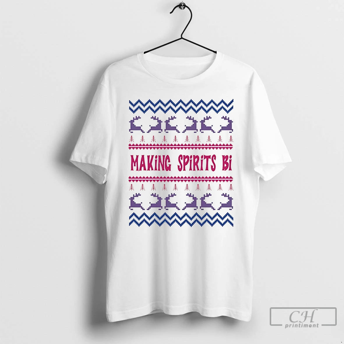 Premium Making Spirits Bi Christmas T Shirts Hoodie, Sweatshirt | InkNestWear.com