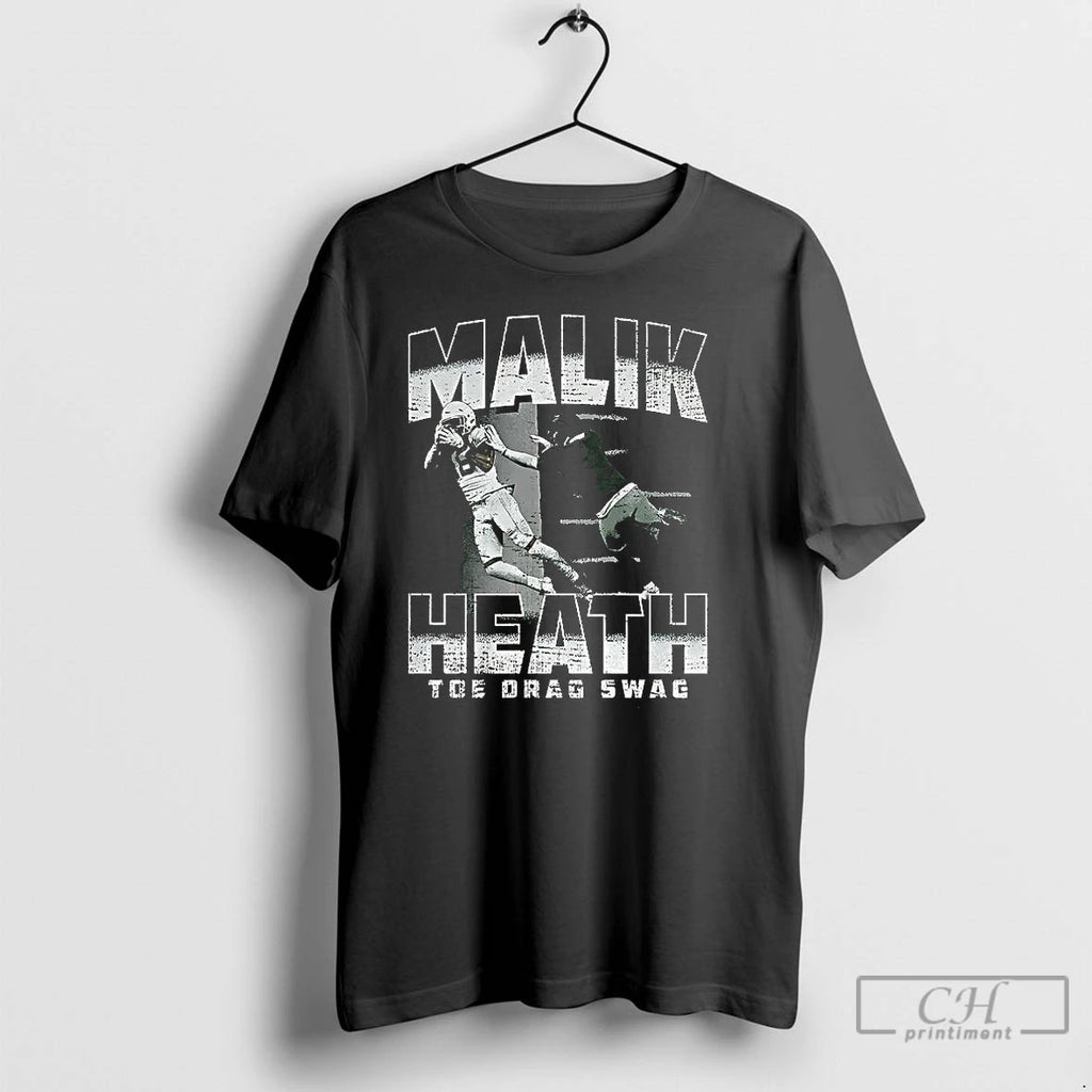 Premium Malik Heath Green Bay Packers Football Toe Drag Swag T Shirts Hoodie, Sweatshirt | InkNestWear.com