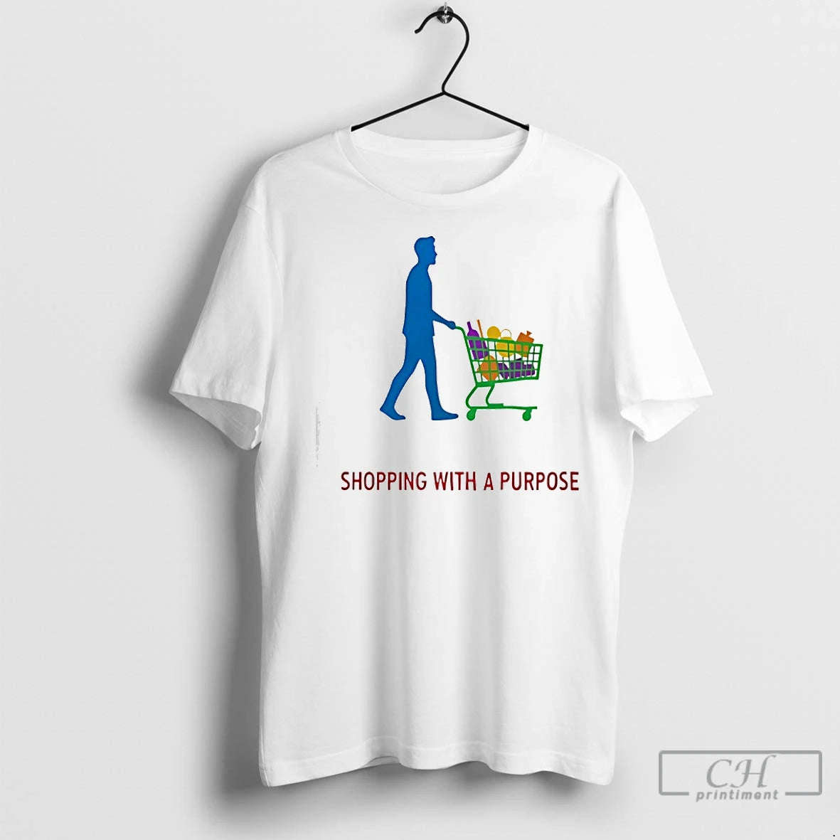 Premium Man Shopping With A Purpose T-Shirts, Hoodie, Sweatshirt | InkNestWear.com