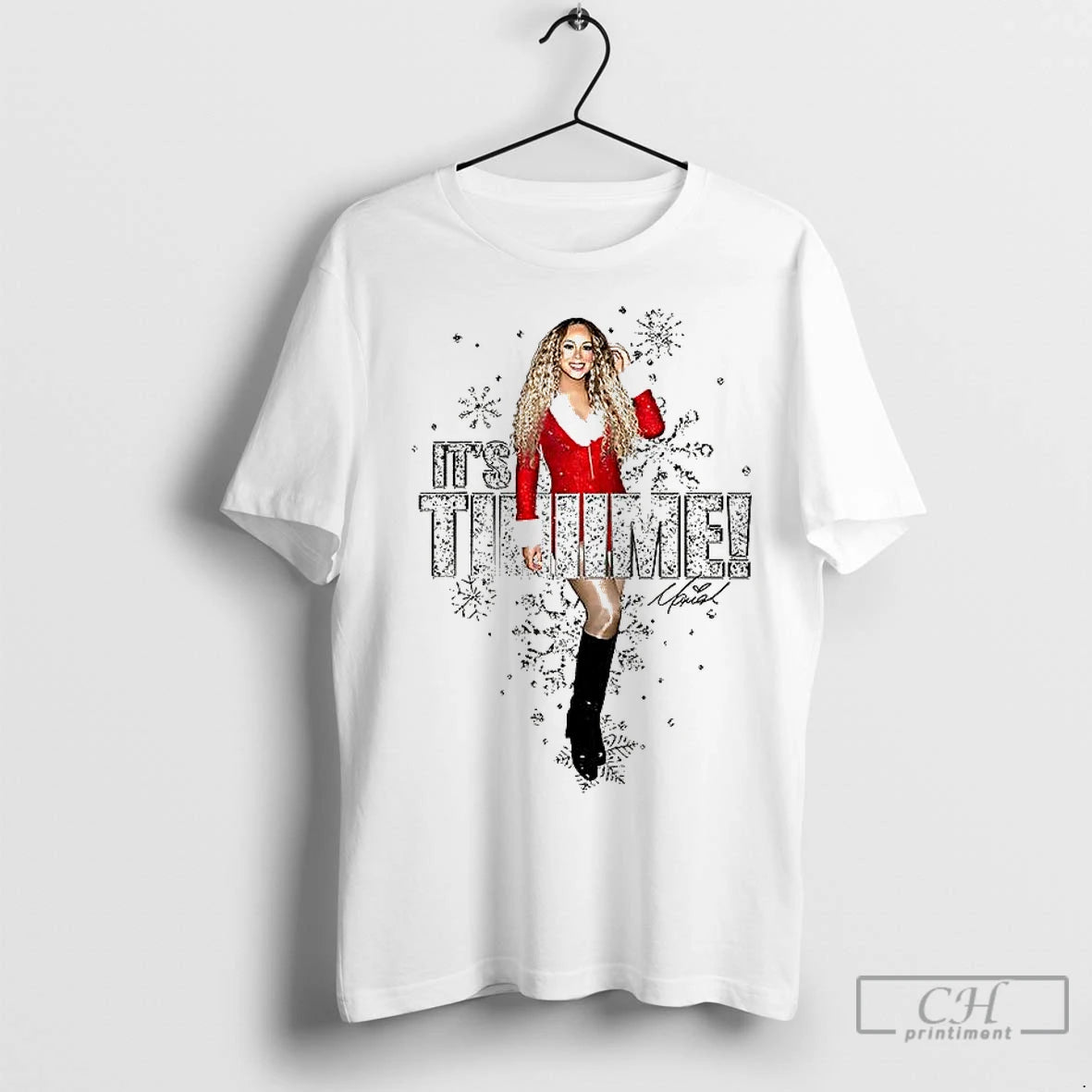 Premium Mariah Carey Christmas Its Time 2025 T-Shirts, Hoodie, Sweatshirt | InkNestWear.com