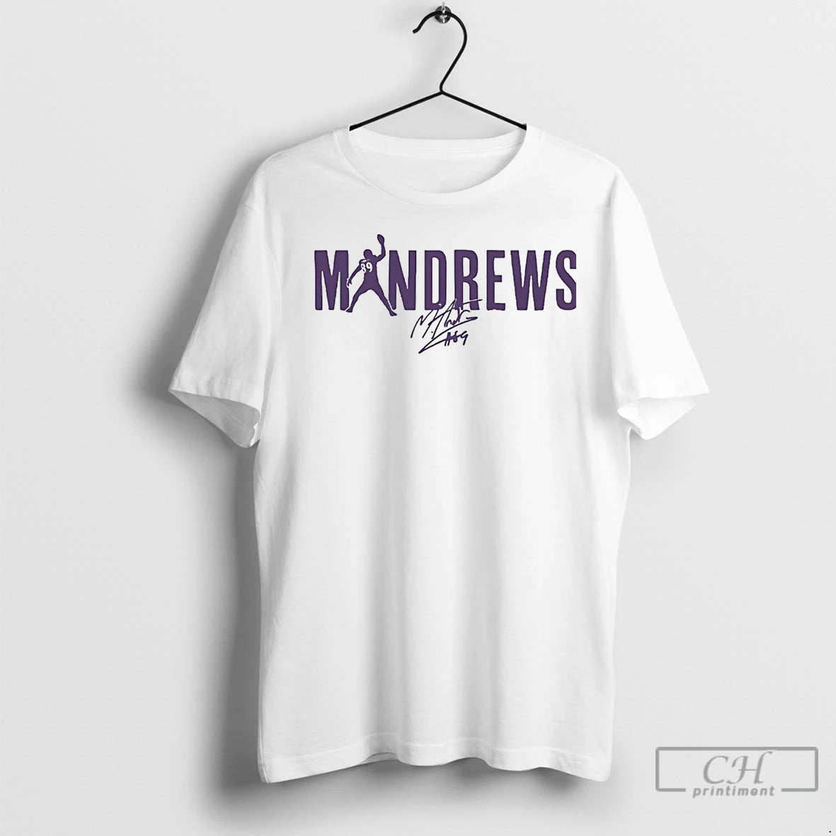 Premium Mark Andrews Mandrews Spike Baltimore Ravens T-Shirts, Hoodie, Sweatshirt | InkNestWear.com
