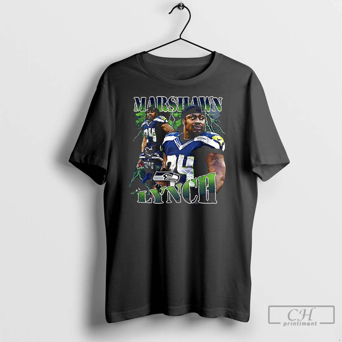 Premium Marshawn Lynch Seahawks Legendary Graphic T-Shirts, Hoodie, Sweatshirt | InkNestWear.com