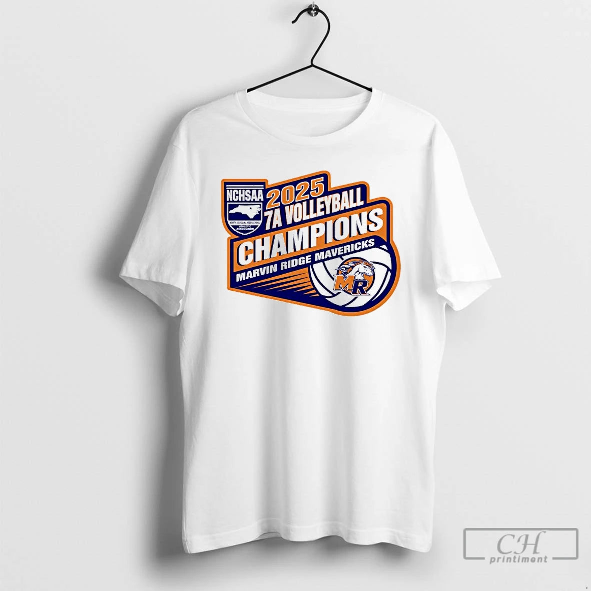 Premium Marvin Ridge Mavericks 2025 Nchsaa 7a Volleyball Champions T Shirts Hoodie, Sweatshirt | InkNestWear.com
