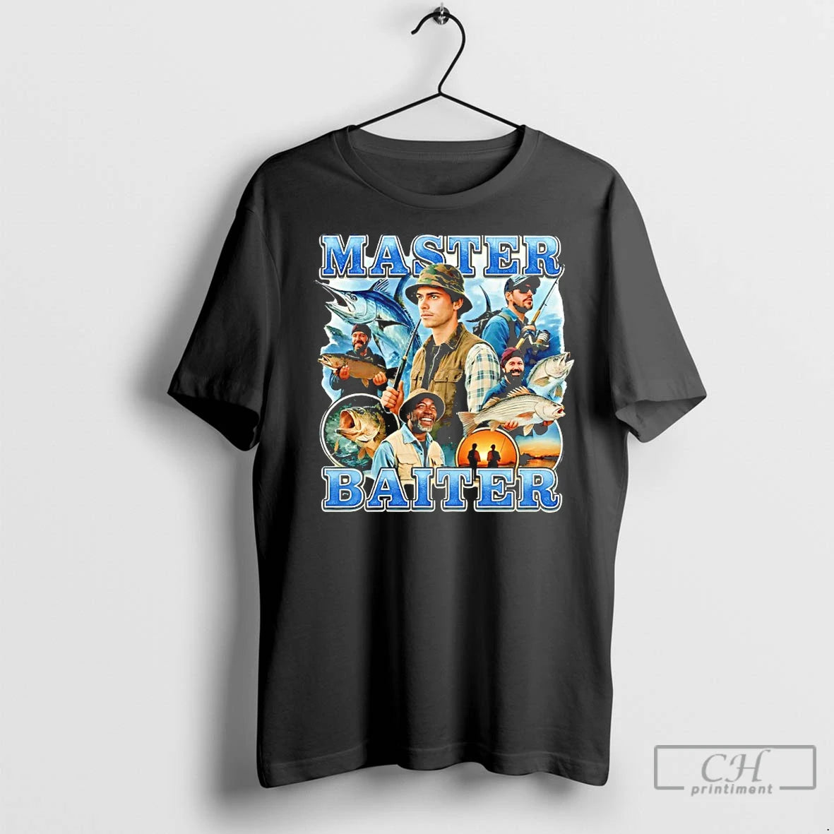 Premium Master Baiter Go Fishing 90s Bootleg T-Shirts, Hoodie, Sweatshirt | InkNestWear.com