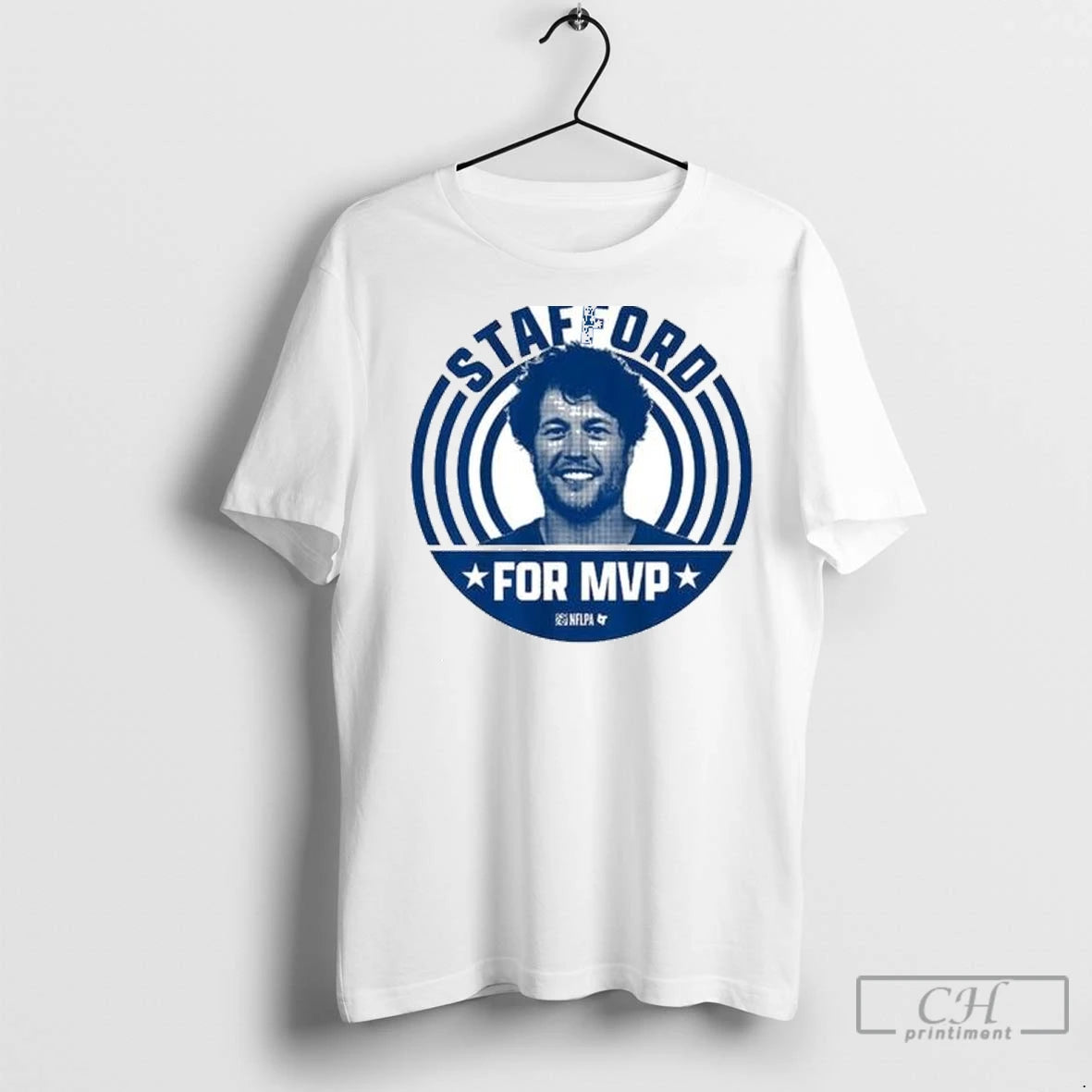 Premium Matthew Stafford For Mvp 2025 Circle White T-Shirts, Hoodie, Sweatshirt | InkNestWear.com