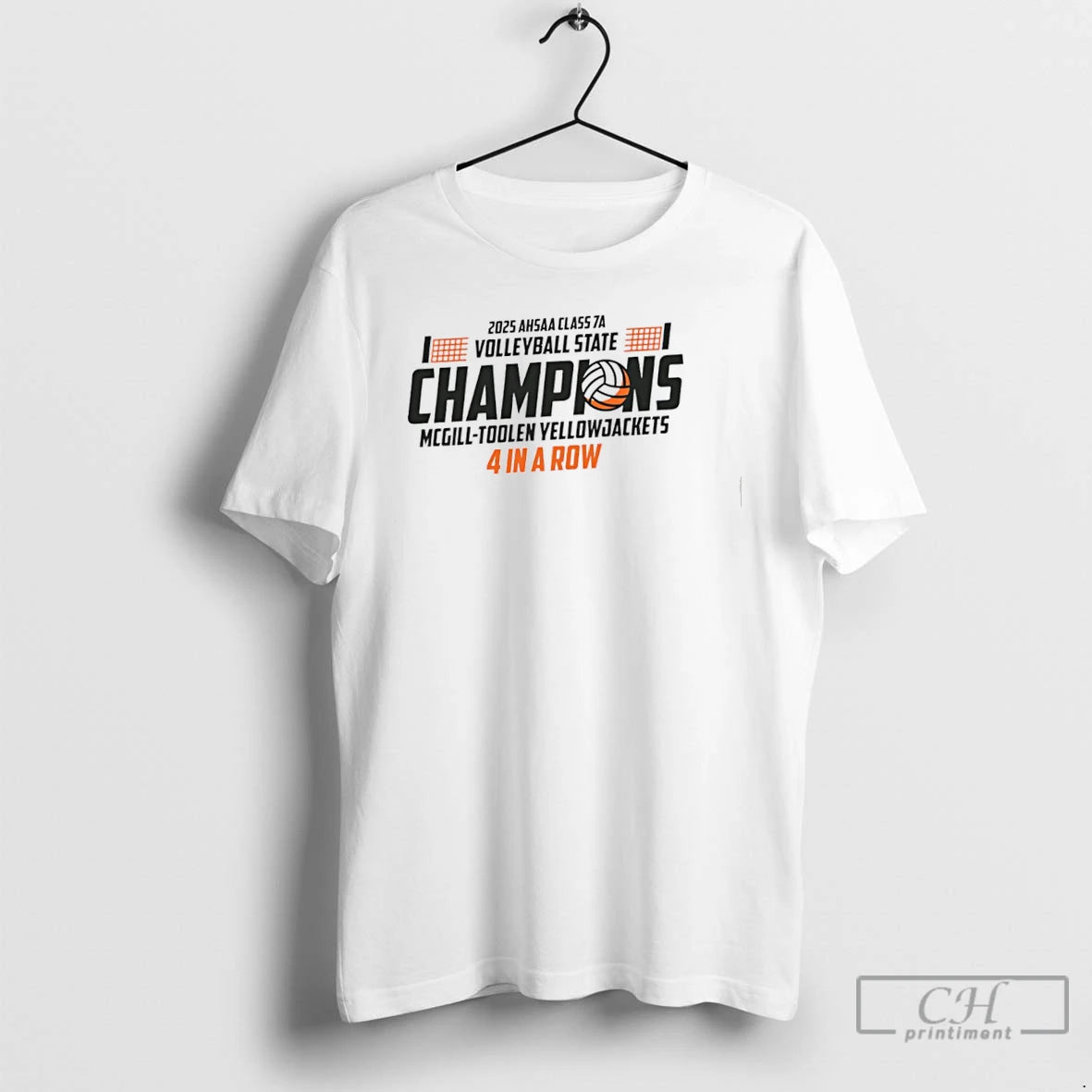 Premium Mcgill Toolen Yellowjackets 2025 Ahsaa Volleyball 7a State Champions T Shirts Hoodie, Sweatshirt | InkNestWear.com