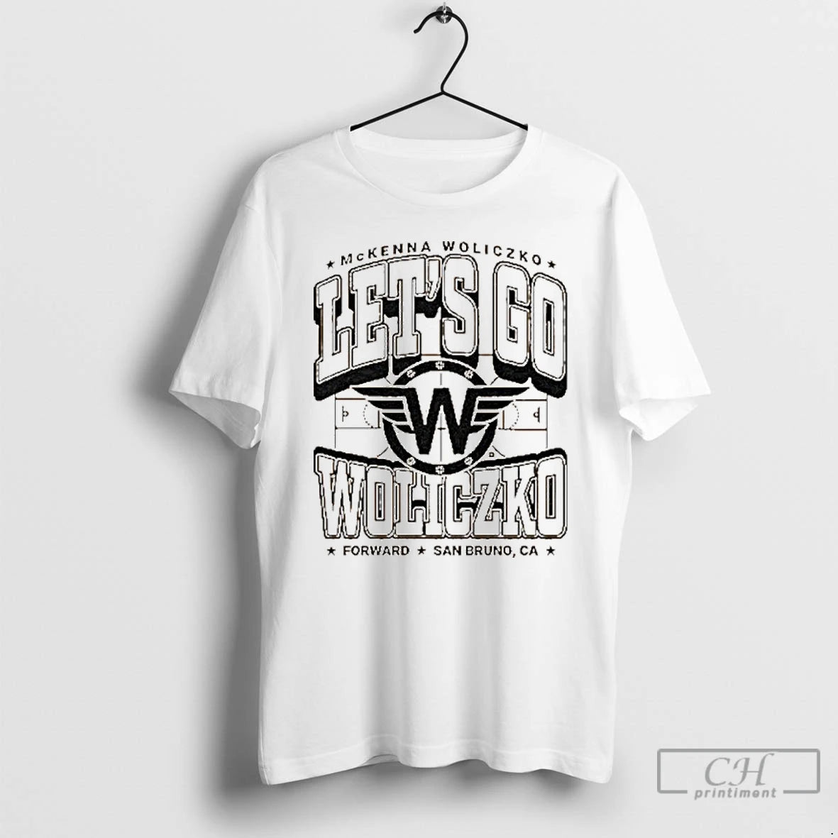 Premium Mckenna Woliczko Lets Go Woliczko Forward San Bruno T Shirts Hoodie, Sweatshirt | InkNestWear.com