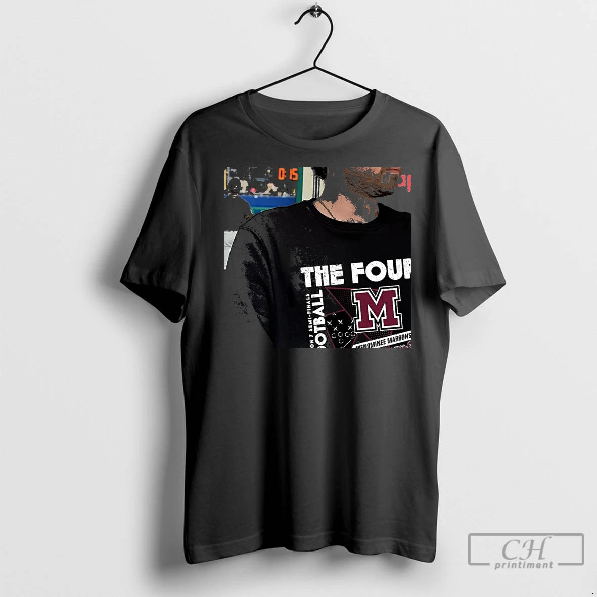 Premium Menominee Maroons 2025 D7 Semifinals The Four T-Shirts, Hoodie, Sweatshirt | InkNestWear.com