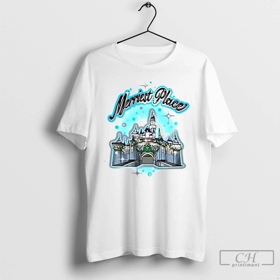 Premium Merriest Place Merry Christmas T Shirts Hoodie, Sweatshirt | InkNestWear.com