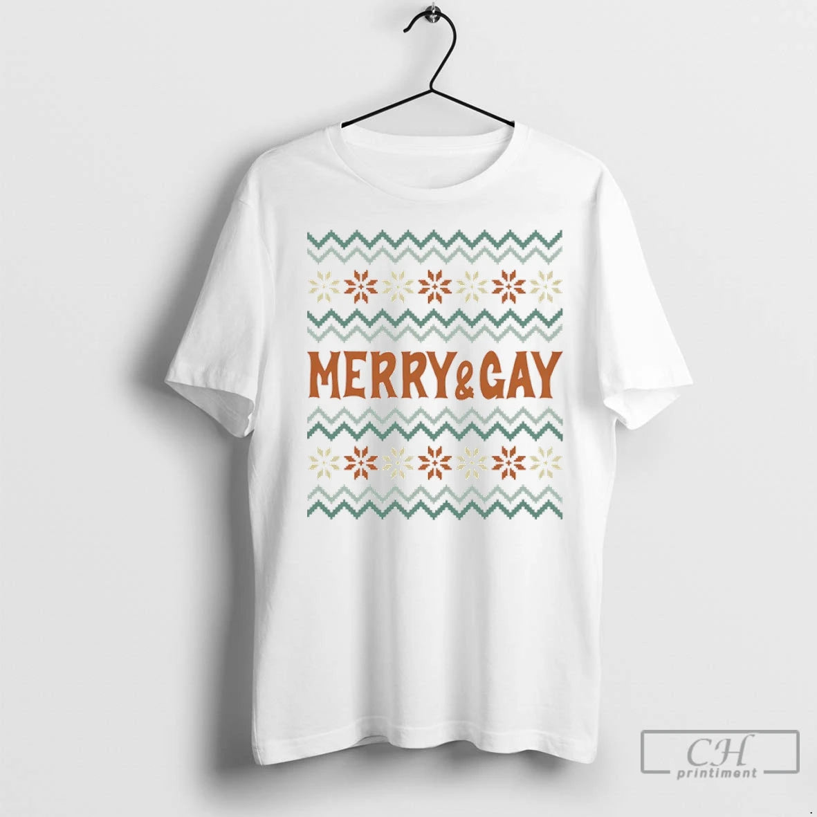 Premium Merry And Gay Ugly Christmas 2025 T-Shirts, Hoodie, Sweatshirt | InkNestWear.com