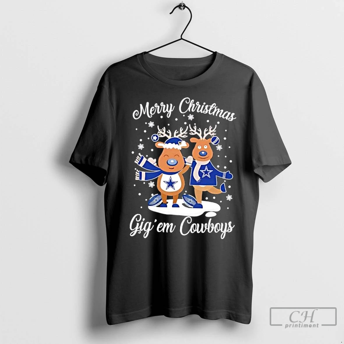 Premium Merry Christmas Gig Em Dallas Cowboys Football T-Shirts, Hoodie, Sweatshirt | InkNestWear.com