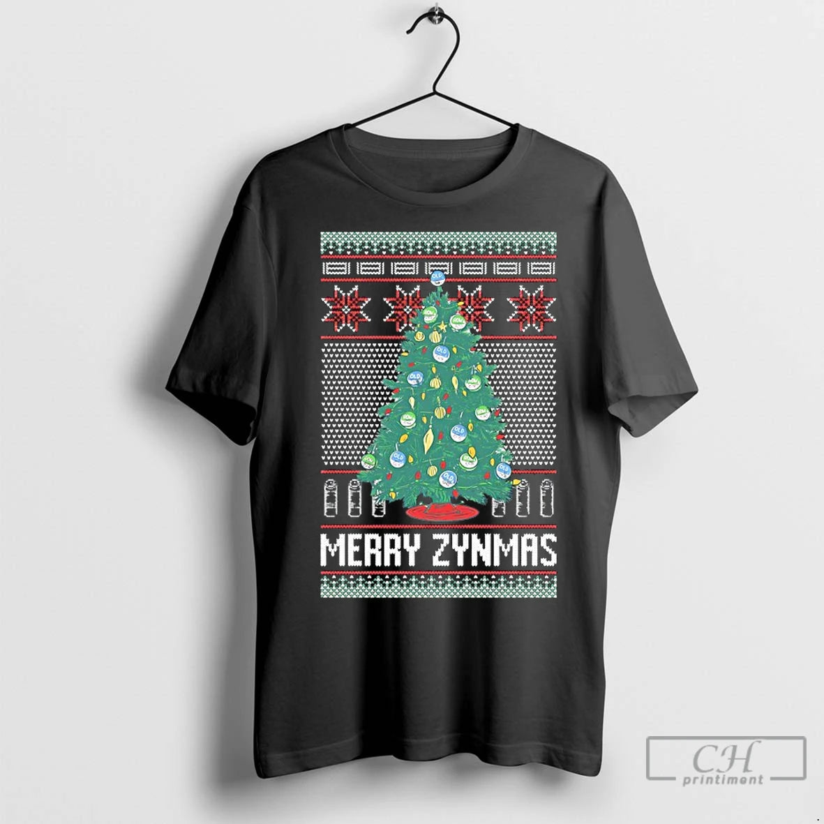 Premium Merry Zynmas 2025 Christmas Ugly T-Shirts, Hoodie, Sweatshirt | InkNestWear.com