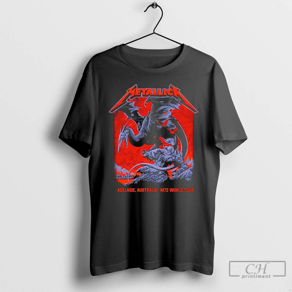 Premium Metallica M72 Adelaide Australia November 5 2025 Tour T Shirts Hoodie, Sweatshirt | InkNestWear.com