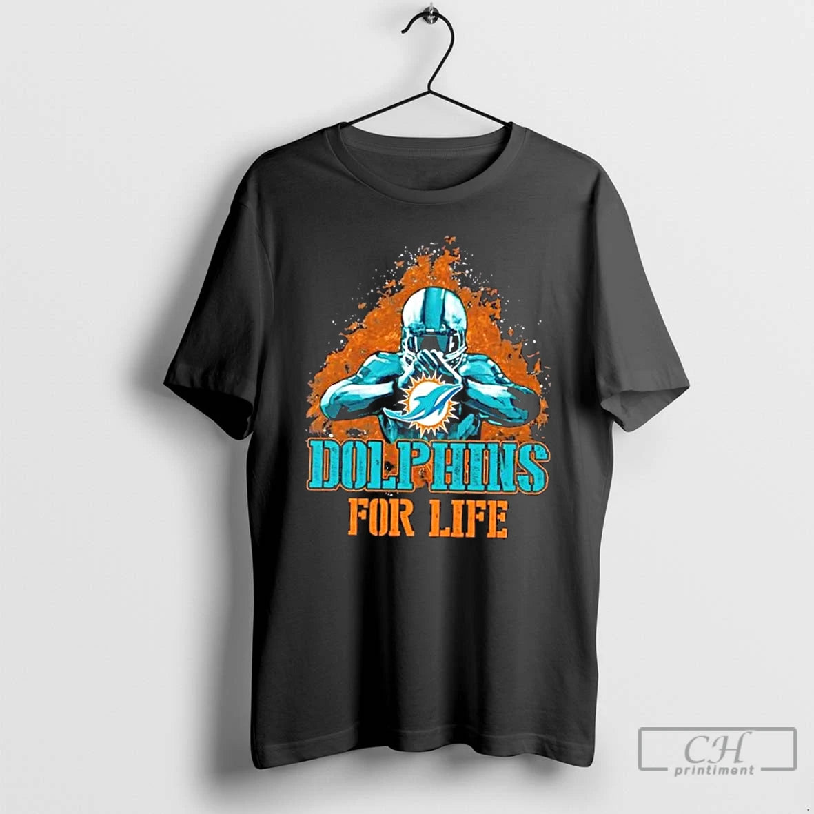 Premium Miami Dolphins Football For Life T Shirts Hoodie, Sweatshirt | InkNestWear.com