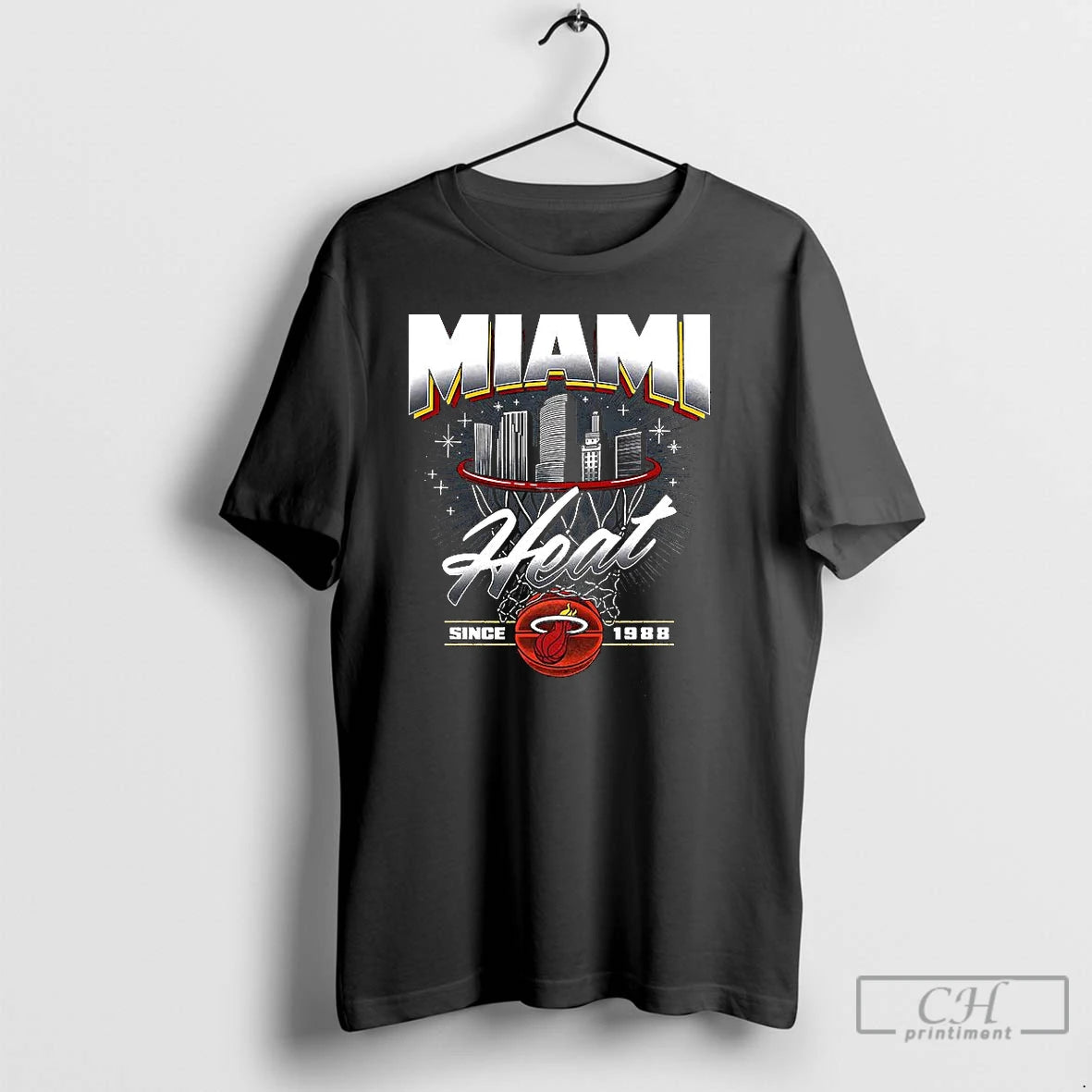 Premium Miami Heat Basketball Since 1988 Retro T Shirts Hoodie, Sweatshirt | InkNestWear.com