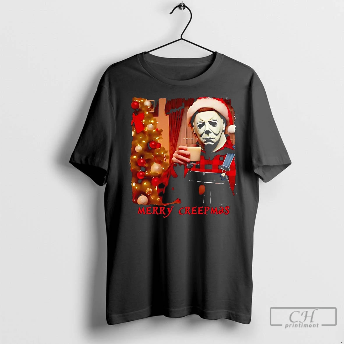 Premium Michael Myers Merry Creepmas Christmas T-Shirts, Hoodie, Sweatshirt | InkNestWear.com