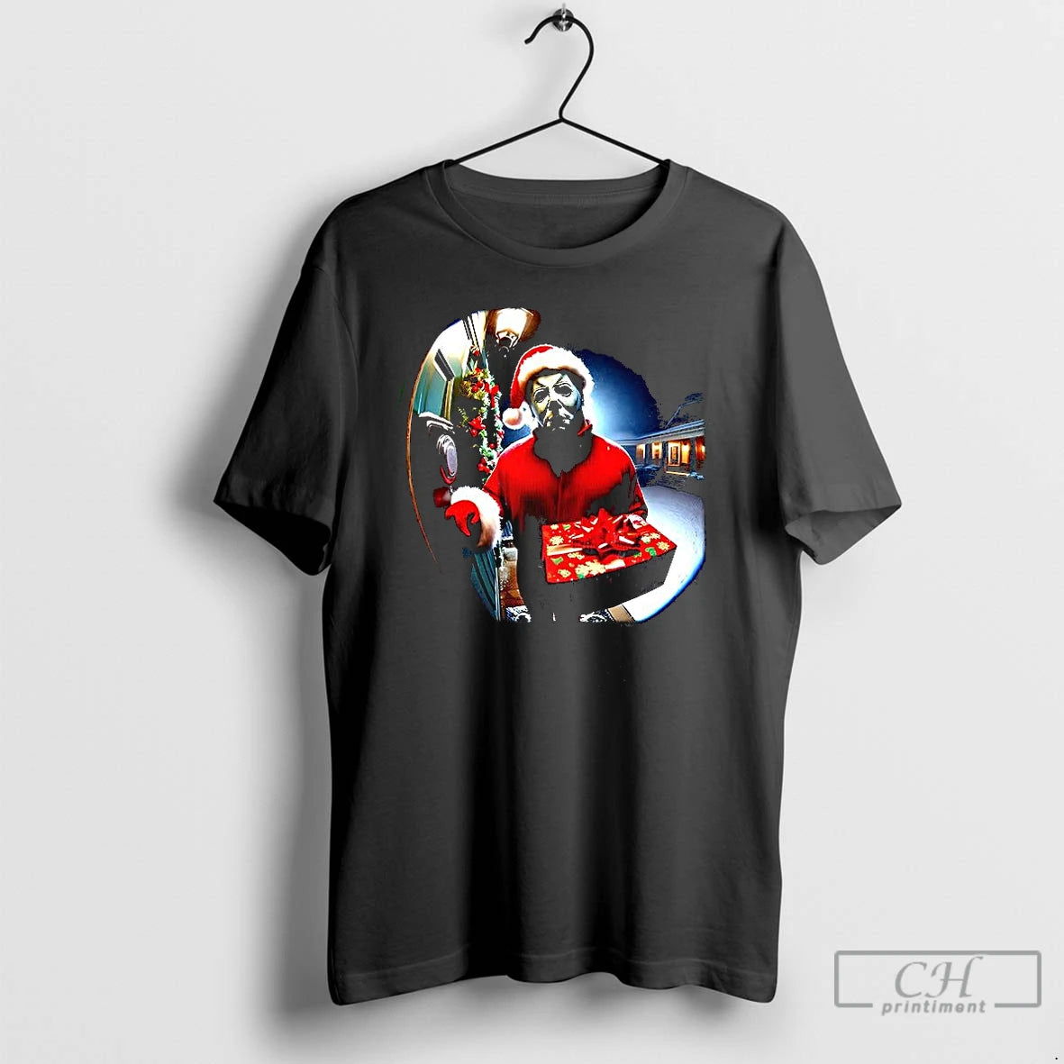 Premium Michael Mayer Knock On The Door Merry Christmas T Shirts Hoodie, Sweatshirt | InkNestWear.com