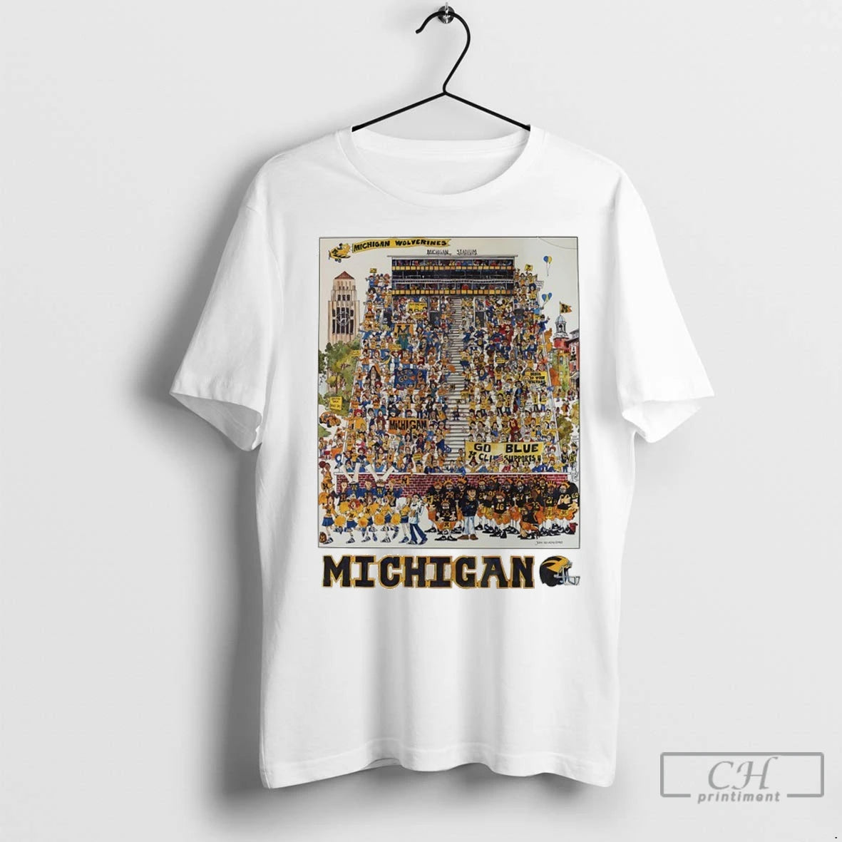 Premium Michigan Wolverines Easter Eggs 1983 John Holladay T-Shirts, Hoodie, Sweatshirt | InkNestWear.com