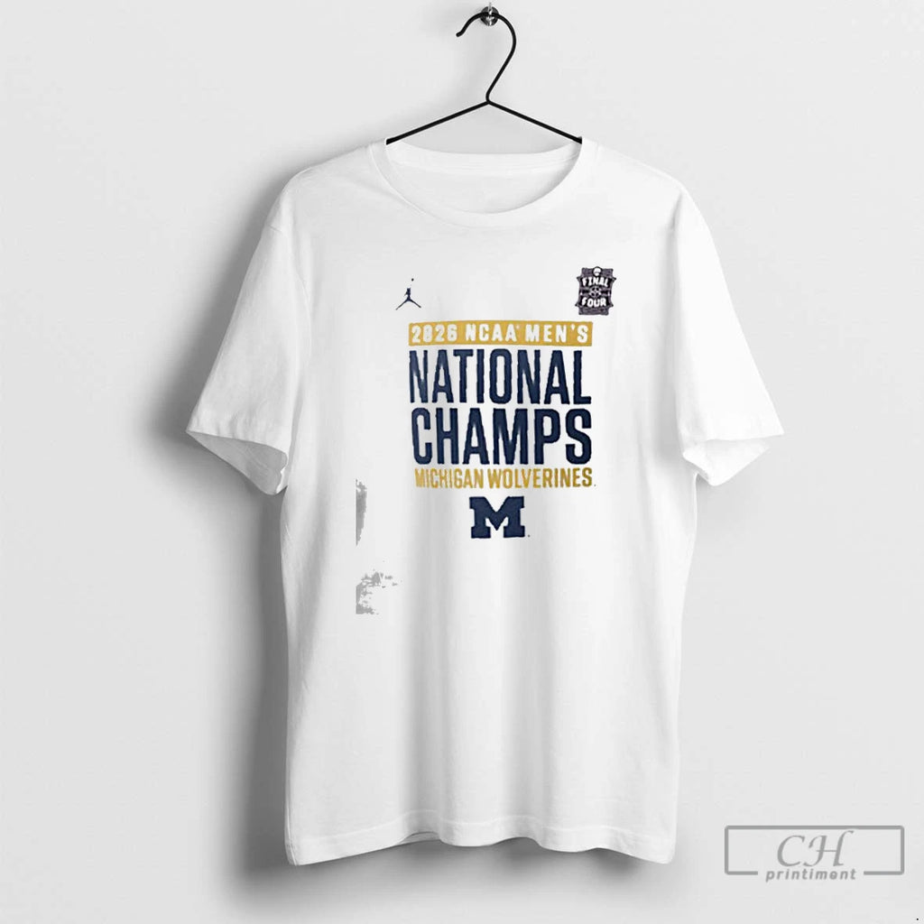 Premium Michigan Wolverines Mens Basketball National Champions Celebration 2026