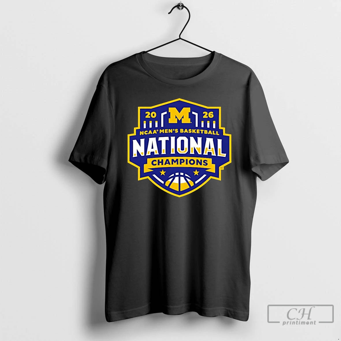Premium Michigan Wolverines Ncaa Mens Basketball National Champions 2026 Go Blue