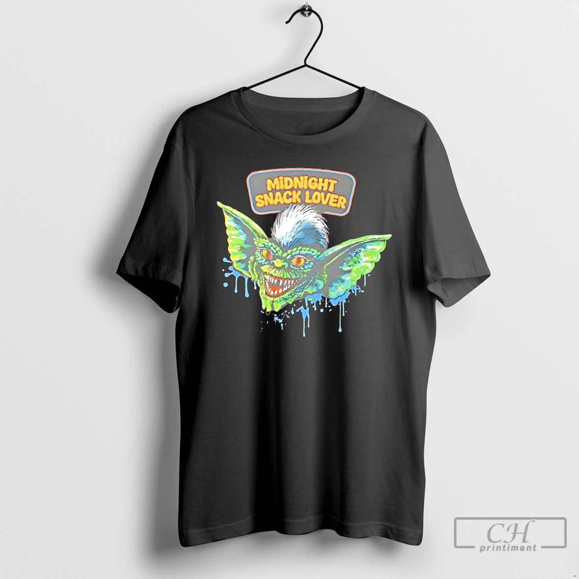 Premium Midnight Snack Lover Gremlins Movie Monster T Shirts Hoodie, Sweatshirt | InkNestWear.com