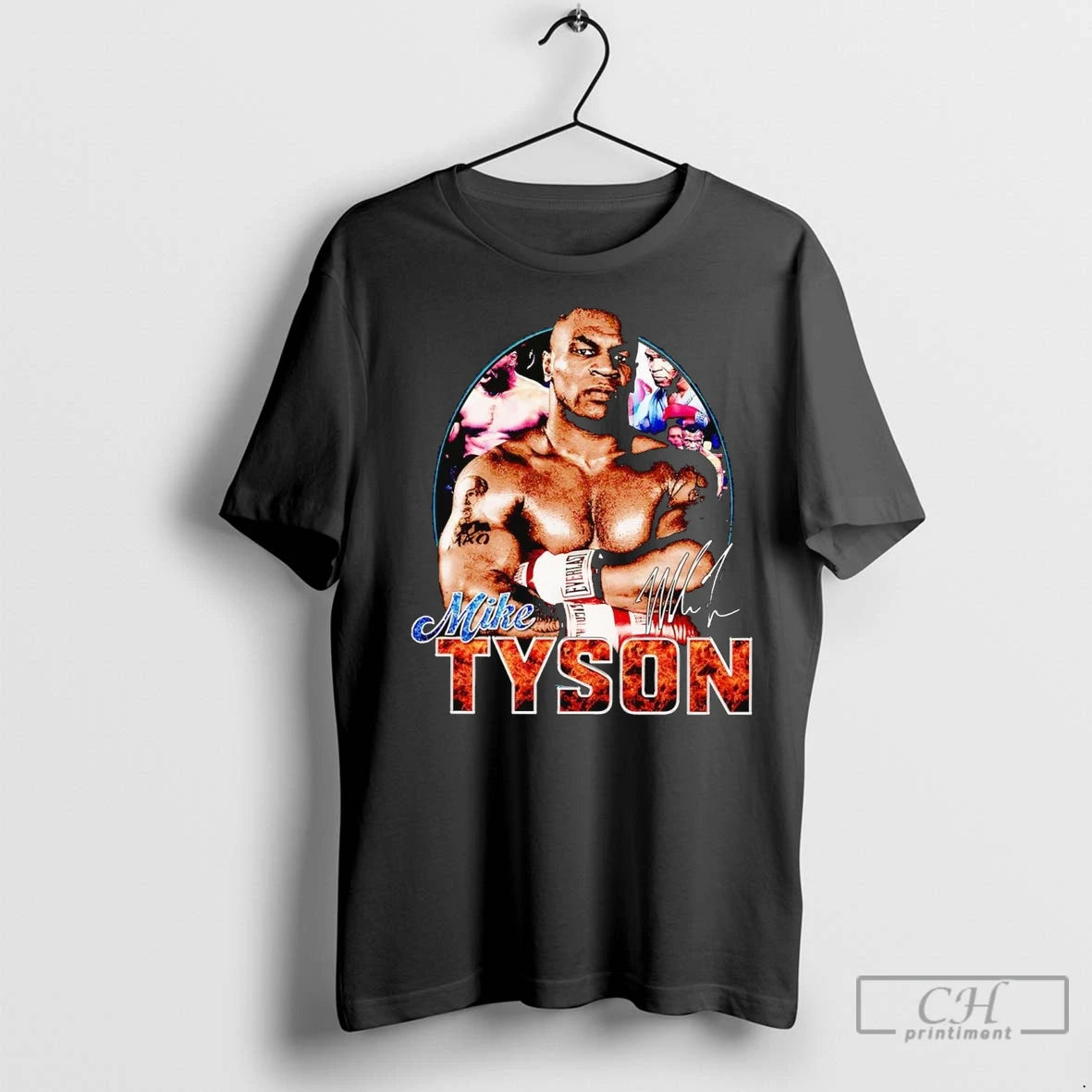 Premium Mike Tyson A Man Who Was Friendly 2 Sided T-Shirts, Hoodie, Sweatshirt | InkNestWear.com