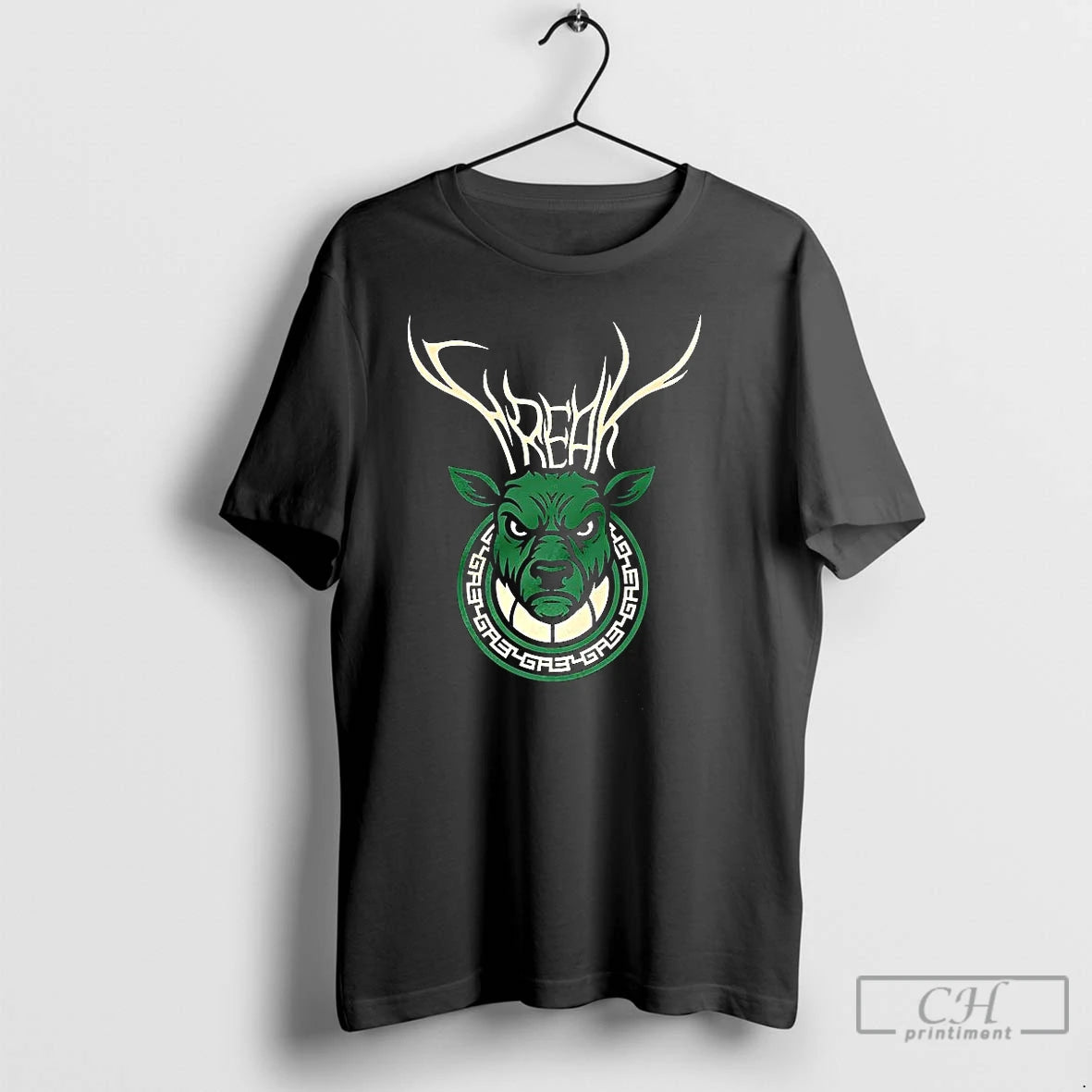 Premium Milwaukee Bucks Basketball Deer Freak Logo T Shirts Hoodie, Sweatshirt | InkNestWear.com
