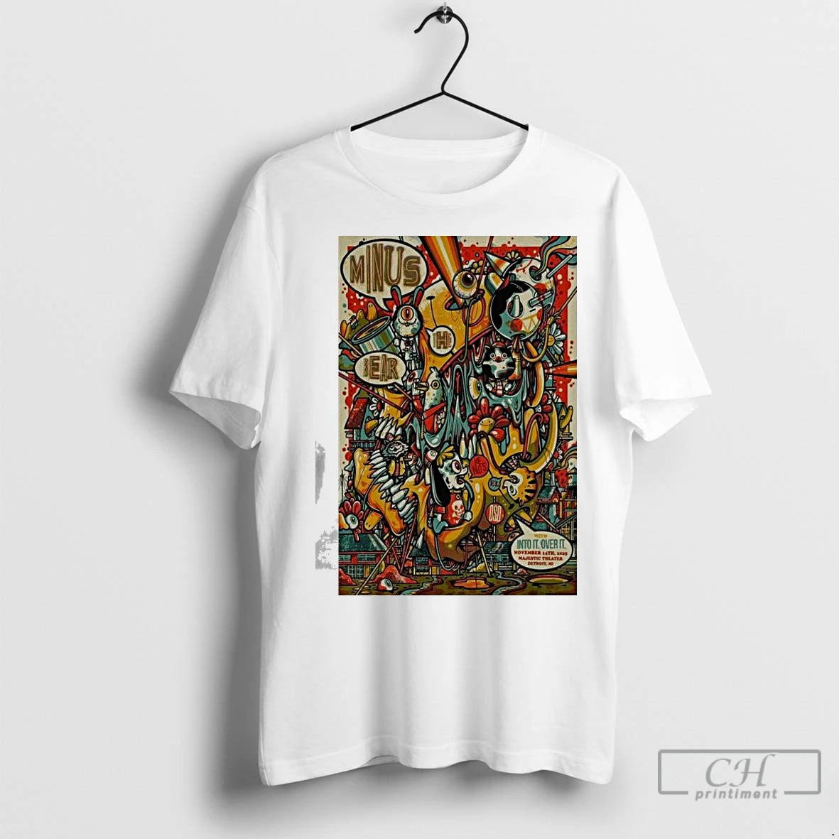Premium Minus The Bear Detroit Mi Nov 14 2025 T-Shirts, Hoodie, Sweatshirt | InkNestWear.com