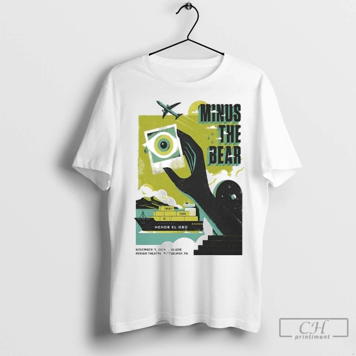 Premium Minus The Bear In Mckees Rocks Pa On Nov 11 2025 Circle White T-Shirts, Hoodie, Sweatshirt | InkNestWear.com