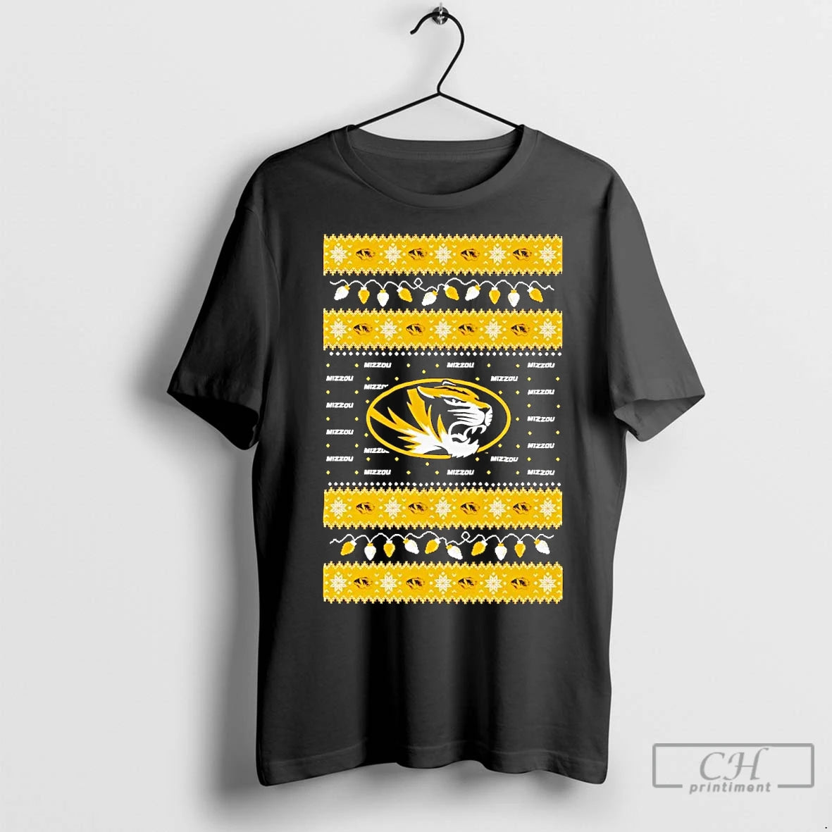 Premium Missouri Tigers Ugly Christmas Light T-Shirts, Hoodie, Sweatshirt | InkNestWear.com