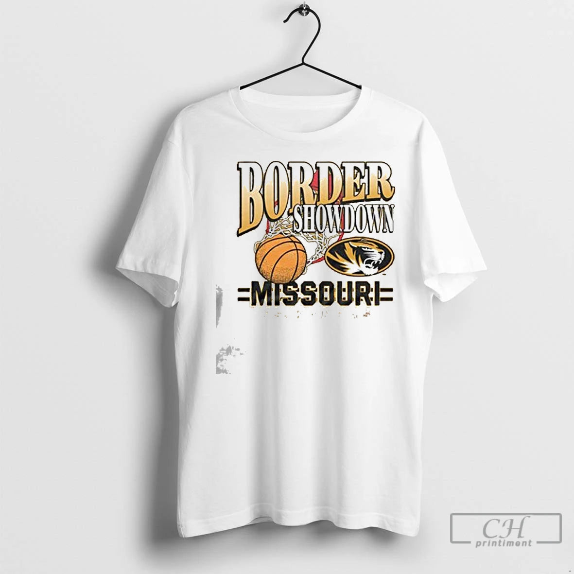 Premium Missouri Vs Kansas Basketball Border Showdown Memphis Tigers T-Shirts, Hoodie, Sweatshirt | InkNestWear.com
