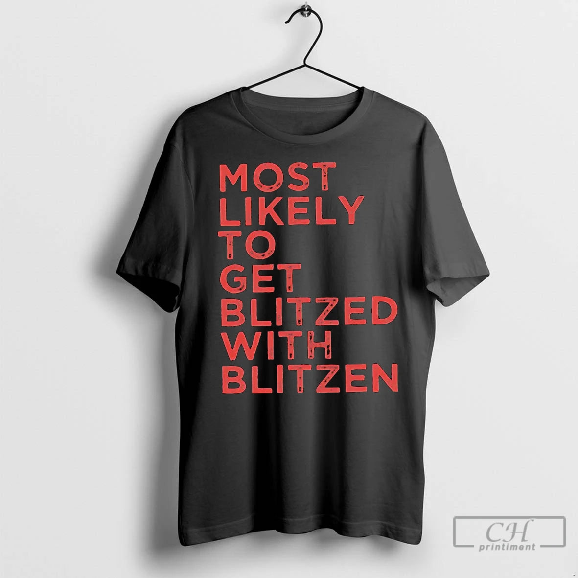 Premium Most Likely To Get Blitzed With Blitzen Christmas T-Shirts, Hoodie, Sweatshirt | InkNestWear.com