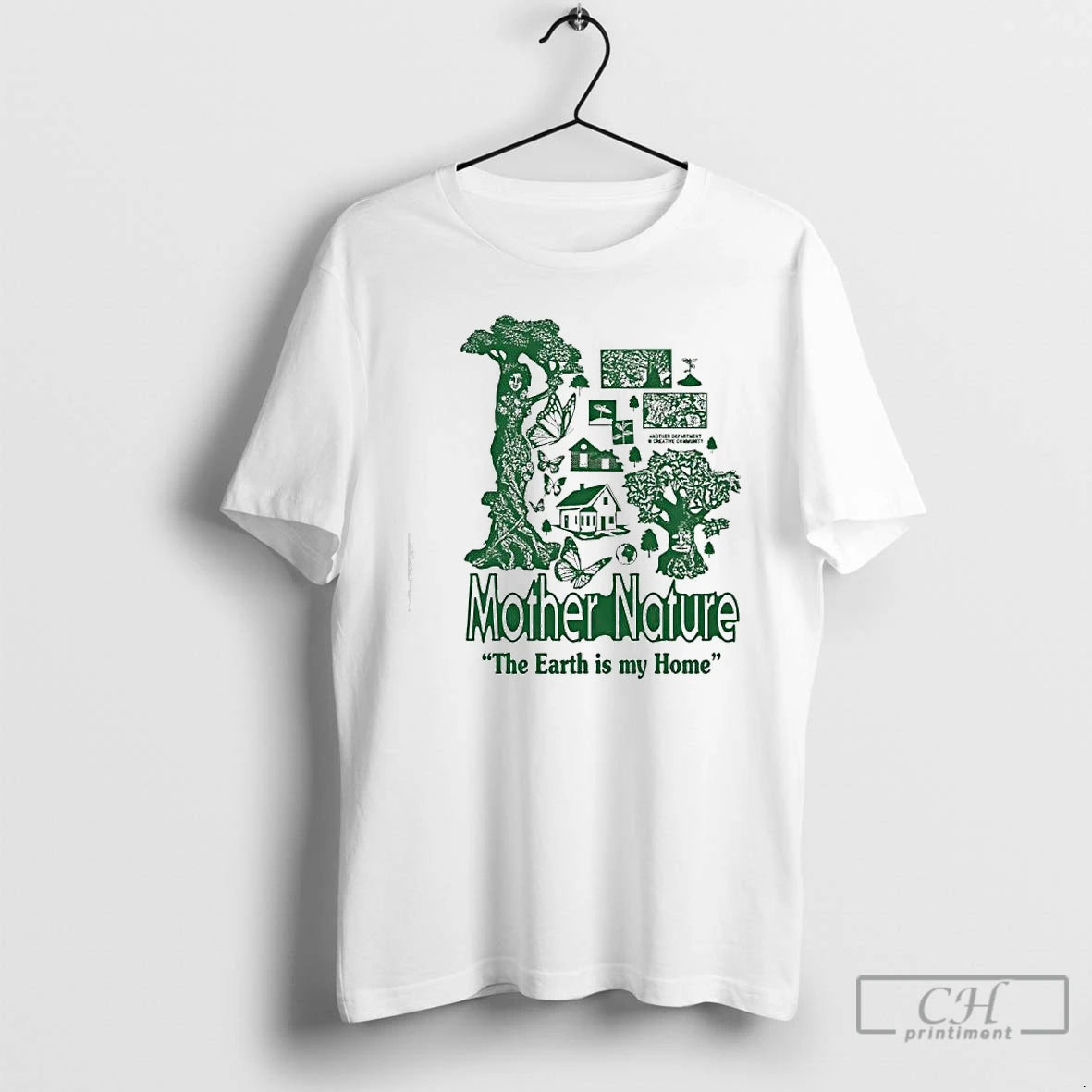 Premium Mother Nature The Earth Is My Home T Shirts Hoodie, Sweatshirt | InkNestWear.com