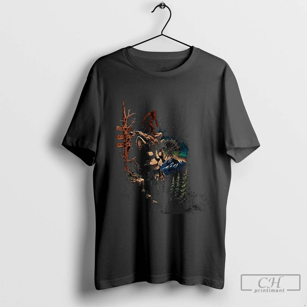 Premium Mountain Kill Cat T-Shirts, Hoodie, Sweatshirt | InkNestWear.com