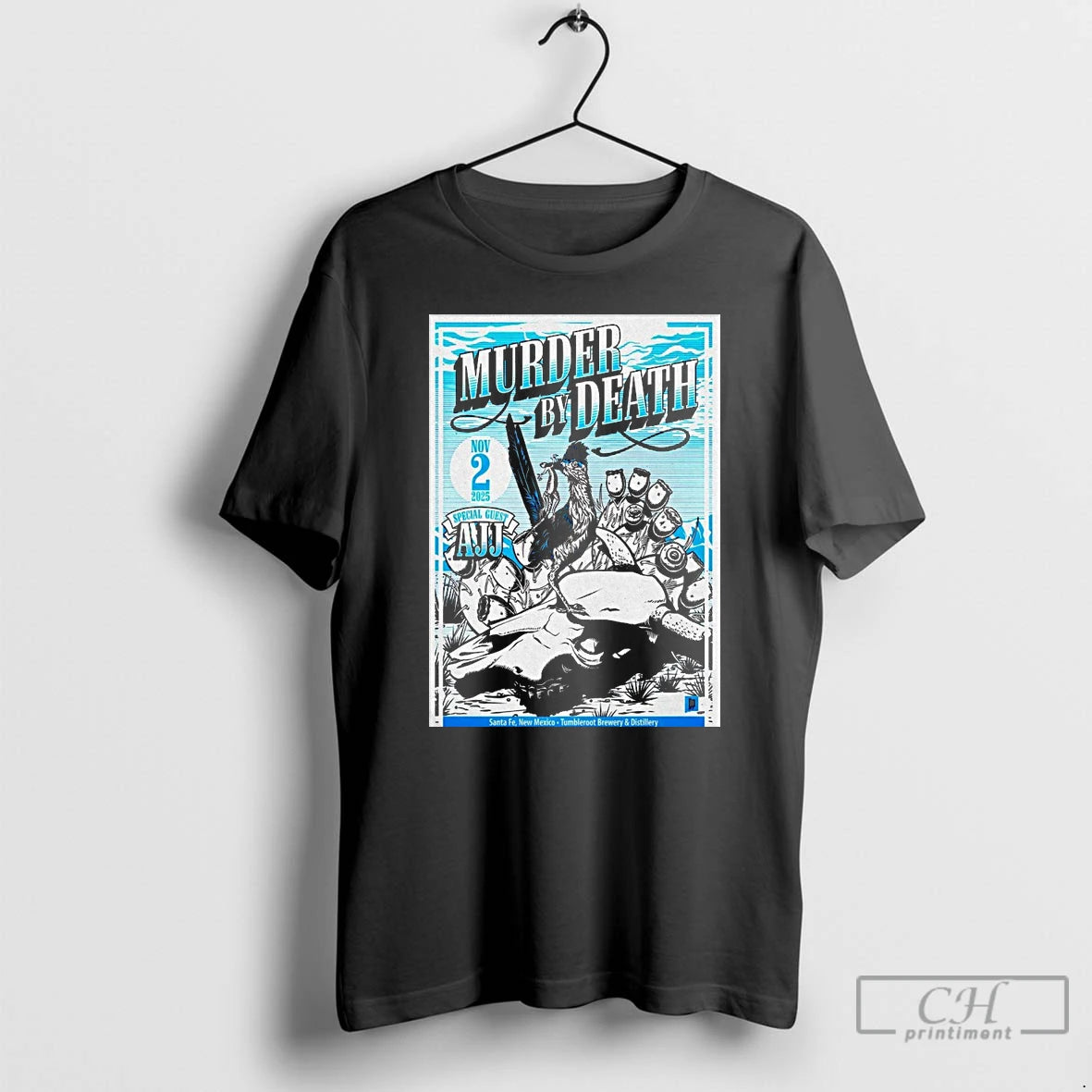 Premium Murder By Death Nov 2 2025 Tumbleroot Brewery Distillery Tour T Shirts Hoodie, Sweatshirt | InkNestWear.com