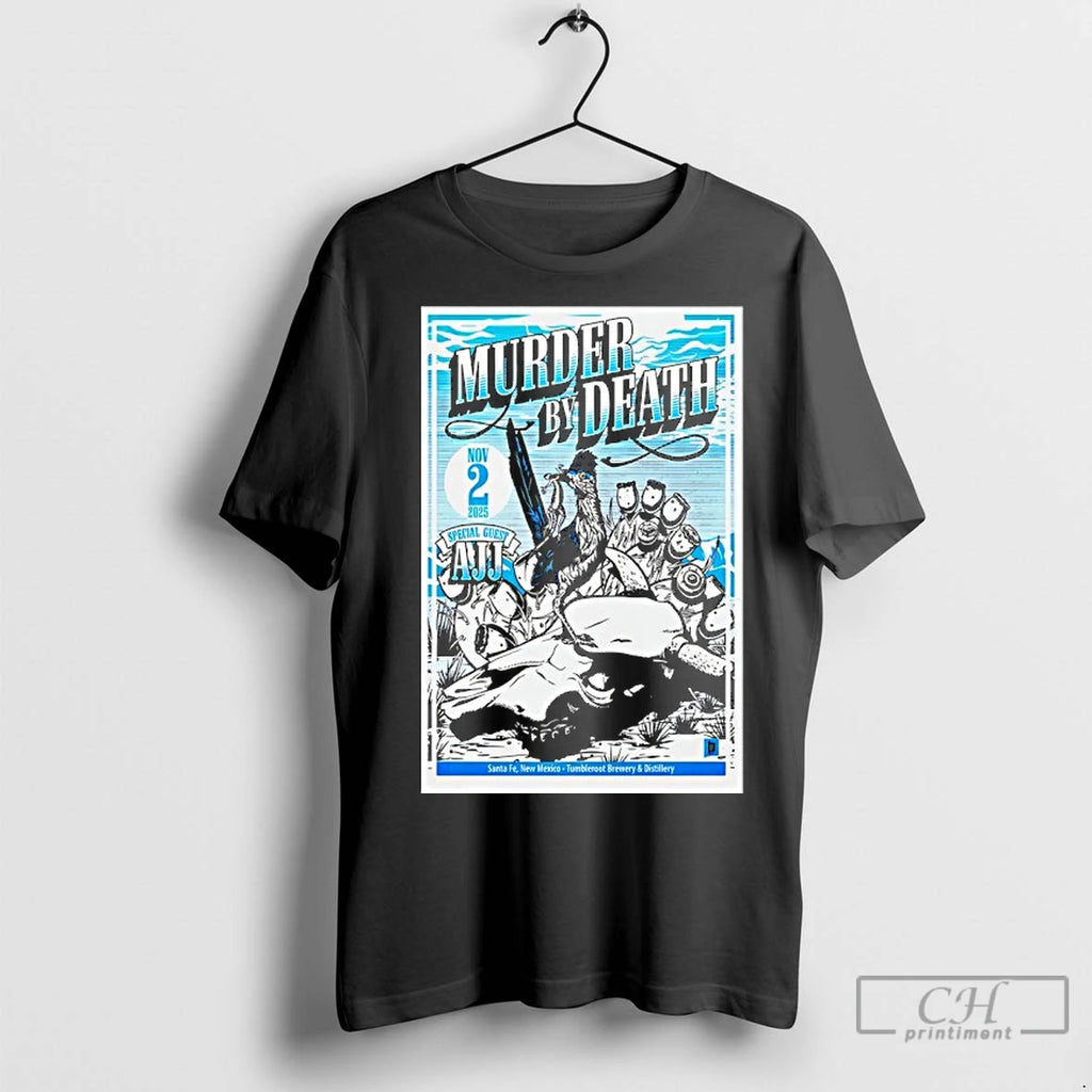 Premium Murder By Death Santa Fe Mexico Nov 2 2025 T-Shirts, Hoodie, Sweatshirt | InkNestWear.com