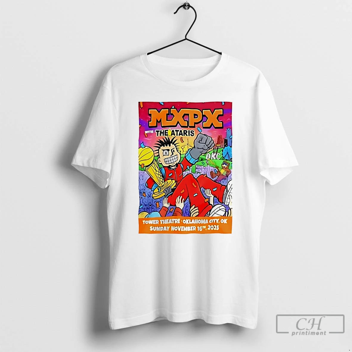 Premium Mxpx Oklahoma City Ok November 16 2025 T-Shirts, Hoodie, Sweatshirt | InkNestWear.com