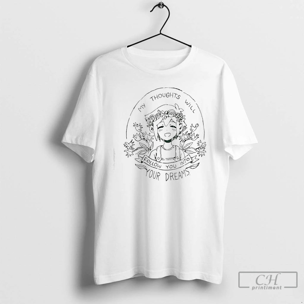 Premium My Thoughts Will Follow You Into Your Dreams T-Shirts, Hoodie, Sweatshirt | InkNestWear.com