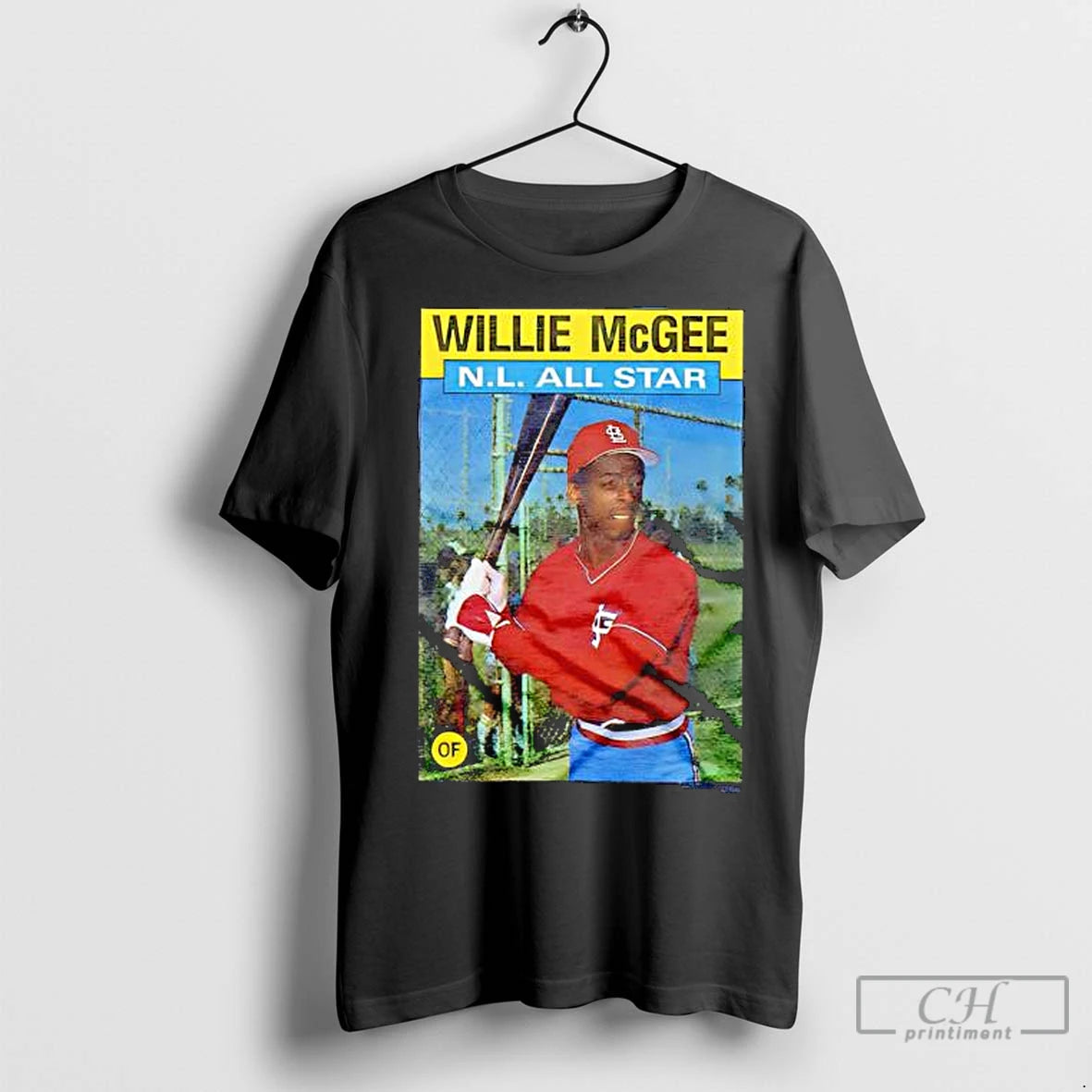 Premium Nl Mvp Of 1986 Topps Baseball Willie Mcgee Cardinals Graphic T-Shirts, Hoodie, Sweatshirt | InkNestWear.com
